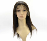 Virgin Human Hair Full Lace Wig with Baby Hair (Straight)