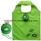 Custom Fruit Style Foldable Polyester Hand Shopping Bag