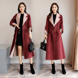 Handmade Lady Design Women 100% Wool Coat