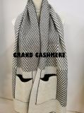 Fashion Girl Cashmere Reversible Pocket Shawl
