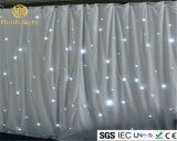 DMX Wedding Stage DJ Decoration LED Star Curtain Cloth Lighting