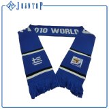 Wholesale Knit Pattern Snowflake Shawl Scarf with Printing Label