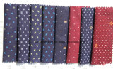 New Design Men's Business Dobby Style Polyester Fabric Tie