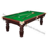 American Snooker Billiard Table Indoor Solidwood Pool Table