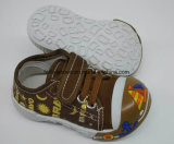 Lateset Fashion Baby Shoes Infant Shoe PVC Sole Shoe (HH17621-2)