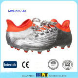 Fabric Lining Traditional Lace-up Closure Soccer Shoes