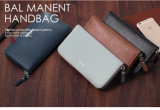 Fashion Style Large Volume Mens Leather Long Zipper Travel Wallets