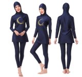 2016 Fashion design Long-Sleeve Modest Swimwear (611)