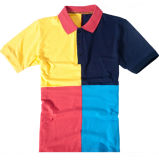 Contrast Color Polo Shirt Wholesale