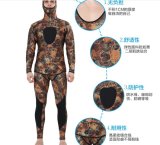 Men's 2/3mm Neoprene Long Sleeve Wetsuit &Camo Diving Suit