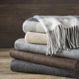 Warm Lambs Wool Woven Blankets