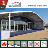 15X30m Arch Top Tent with Glass Hard Walling System