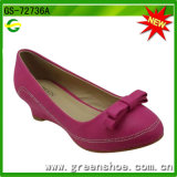 Latest Fashion Girls New Fashion Shoes with Wedge Heels (GS-72736)