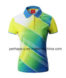 Custom Badminton Polo Shirt with Printing Logo