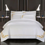 Top Quality 100% Satin Cotton Embroidery Bedding Set (DPF2426)