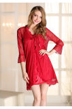 Wholesale Sleepwear Nightwear Women's Sexy Silk Lace Pajamas Sy10306339