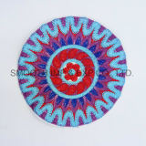 Fashion Colorful Round Yrn Ethnic Embroidery Patch Garment Accessories Wholesale