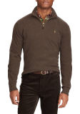 Newest Arrvial Mens Long Sleeve Estate Rib Polo Shirts Wholesale