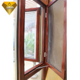 Aluminum Windows with Stainless Steel 304 Mosquito Net in Foshan Factory