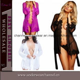 Sexy Women Lace Plus Size Chemise Nightwear Lingerie (T22530)