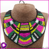 Wholesale Colours Bead Necklaces Ribbon Fashion Ethnic Collar Garment Accessories