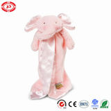 New Design Buddy Pink Elephant Animal Plush Soft Custom Blanket