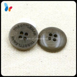 Custom Engraved Natural Corozo 4 Holes Flat Button for Suits
