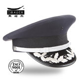 Custom Design Navy Officer Police Cap for Sale