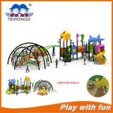 Children Plastic Outdoor Playground Set Fitness Slides for Sale