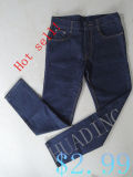 New Fashion High Quality Men's Jeans with Embroidery on Waistband (HDMJ0067)