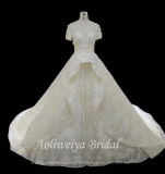 Aoliweiya Aolanes Ivory Srping Full Length Wedding Dress010410
