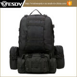 Tactical Outdoor Sports Climbing Bag Multifunctional Assault Backpack Black
