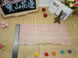 New Design Stock Wholesale Embroidery Nylon Net Lace Polyester Embroidery Trimming Fancy Mesh Lace for Garments Accessory Home Textile