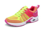 Fashion Pink New Women Shoes Light Sport Shoes Flyknit Upper Women Shoes Running Shoes