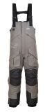 Grey Men's Fishing Bib-Pant for Work and Outdoor Sports