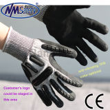 Nmsafety Sandy Nitrile TPR Anti Impact Mechanic Protection Glove