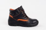 S1p Full Grain Leather/Cow Split Leather Safety Shoes Sy5004