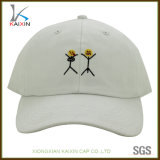 Custom Cotton Twill Flat Embroidery Logo Cheap Unstructured Baseball Hat