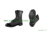 Military Tactical Combat Boots Black Leather Shoes CB303015