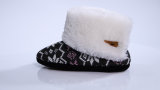 Winter Warm Knitted Indoor Slipper Boots for Women