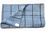 China Factory OEM Produce Custom Checks Jacquard Blue Terry Cotton Kitchen Tea Towels