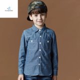Fashionable and Simple Boys' Long Sleeve Denim Shirt with Double Pocket by Fly Jeans