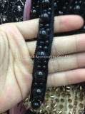 Pearl Metal Chain Lace Tassels Trim Apparel Decoration Cotton Fabric