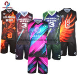 Custom Sublimated Reversible Basketball Uniform/Basketball Jersey