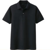 Plain Polo Shirts Size Medium Color Black
