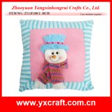 Christmas Decoration (ZY13F108-2) Snowman Home Decoration Throw Pillow Cover