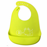 Hot Selling Baby Wear Packageable FDA Silicone Baby Bib