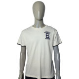 Men's Short Sleeve Sports Emboridered T-Shirts