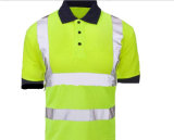 Custom Short Sleeve Protective Cloth Reflective Cheap Safety Hi-Vis Workwear