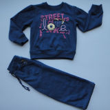 Girl's Fleece Pullover Jogging Suit Sweater and Pant
